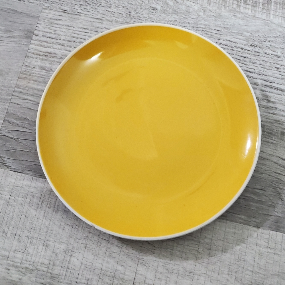 Mustard Yellow Plate 8 inches